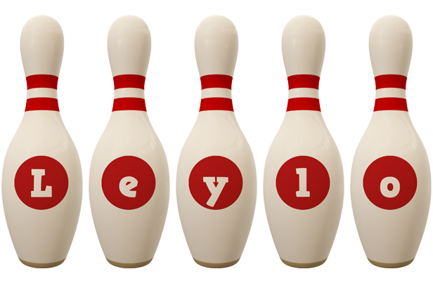 Leylo bowling-pin logo