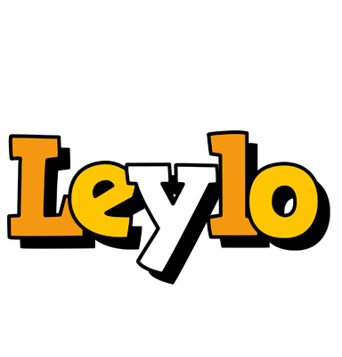 Leylo cartoon logo