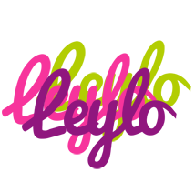 Leylo flowers logo