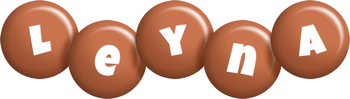 Leyna candy-brown logo