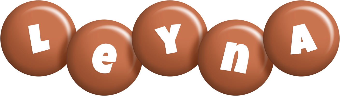 Leyna candy-brown logo