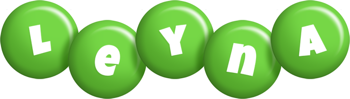 Leyna candy-green logo