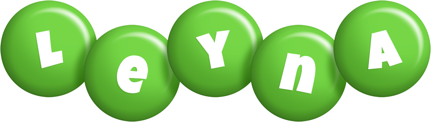 Leyna candy-green logo