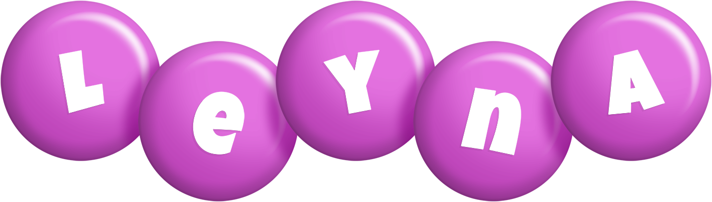 Leyna candy-purple logo
