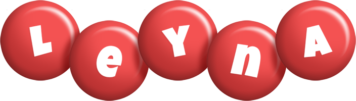 Leyna candy-red logo