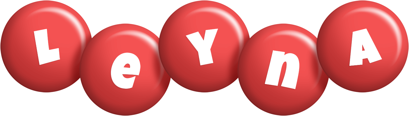 Leyna candy-red logo