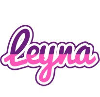 Leyna cheerful logo