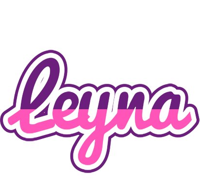 Leyna cheerful logo
