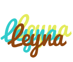 Leyna cupcake logo