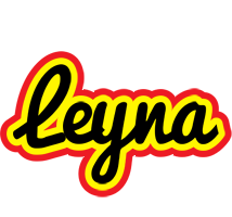 Leyna flaming logo