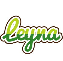 Leyna golfing logo