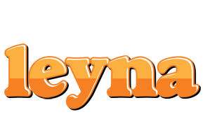 Leyna orange logo