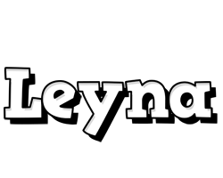 Leyna snowing logo