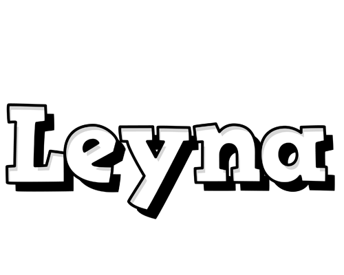 Leyna snowing logo