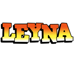 Leyna sunset logo