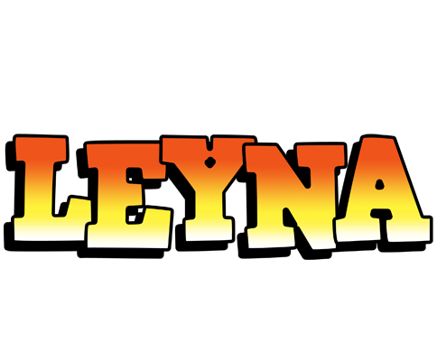 Leyna sunset logo