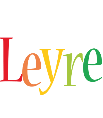 Leyre birthday logo