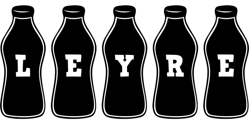 Leyre bottle logo