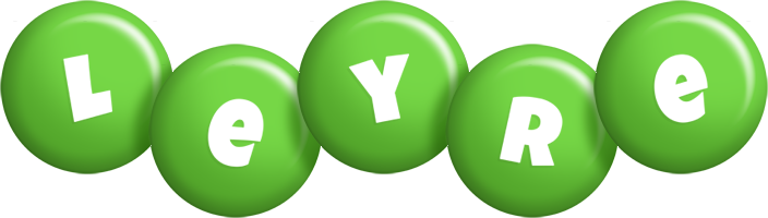 Leyre candy-green logo