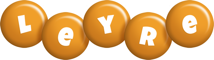 Leyre candy-orange logo