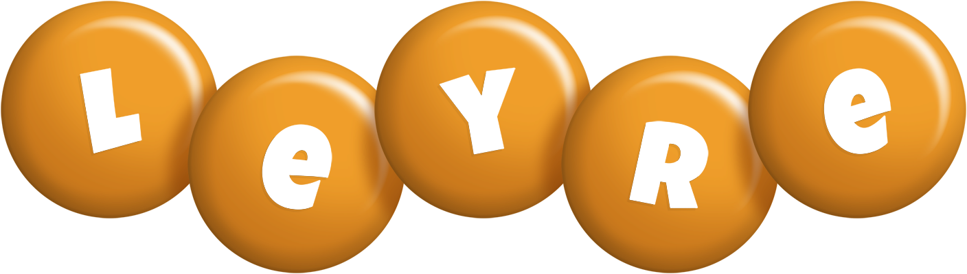 Leyre candy-orange logo