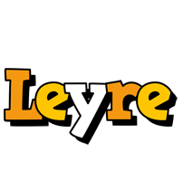 Leyre cartoon logo