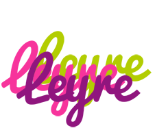 Leyre flowers logo