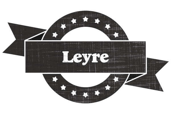 Leyre grunge logo