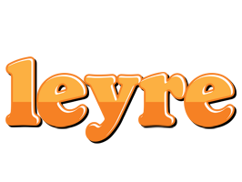 Leyre orange logo