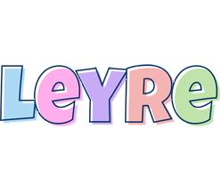 Leyre pastel logo