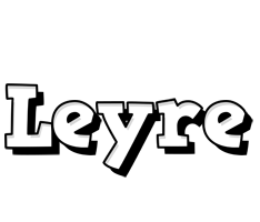 Leyre snowing logo