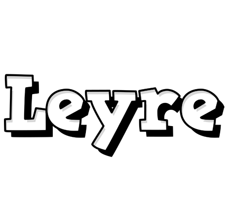 Leyre snowing logo