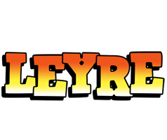 Leyre sunset logo