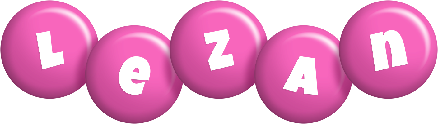 Lezan candy-pink logo