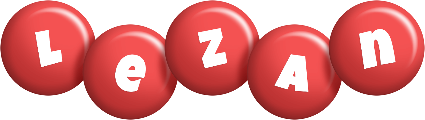 Lezan candy-red logo