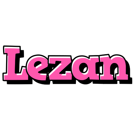 Lezan girlish logo