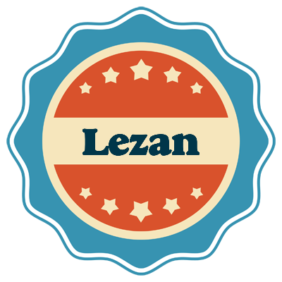 Lezan labels logo