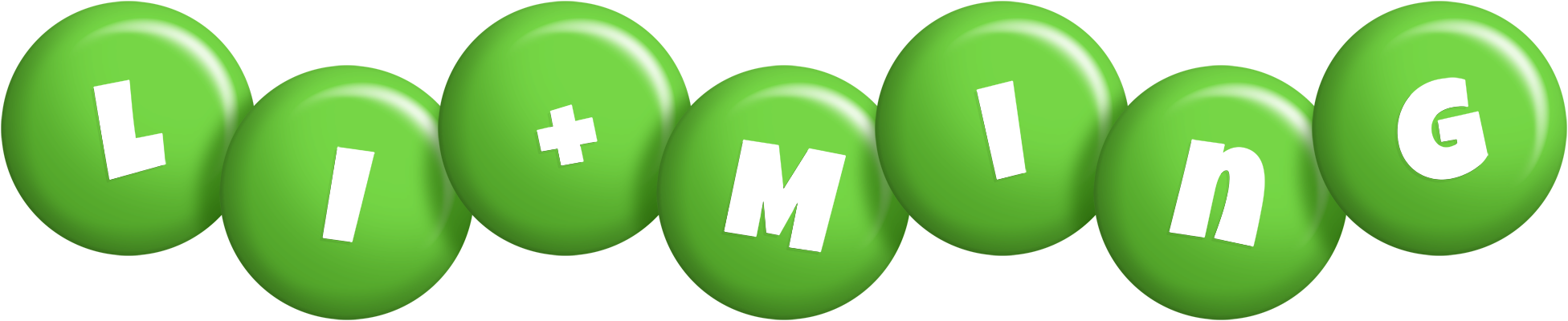 Li Ming candy-green logo
