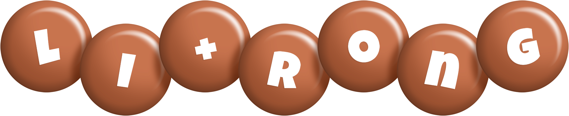 Li Rong candy-brown logo
