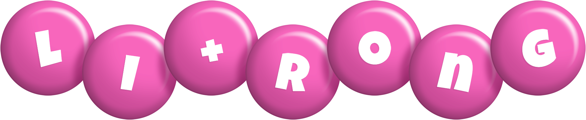 Li Rong candy-pink logo