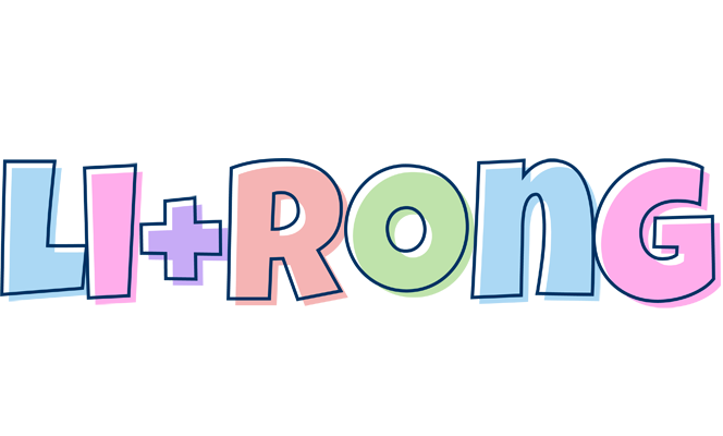 Li Rong pastel logo
