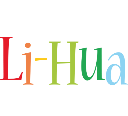 Li-Hua birthday logo