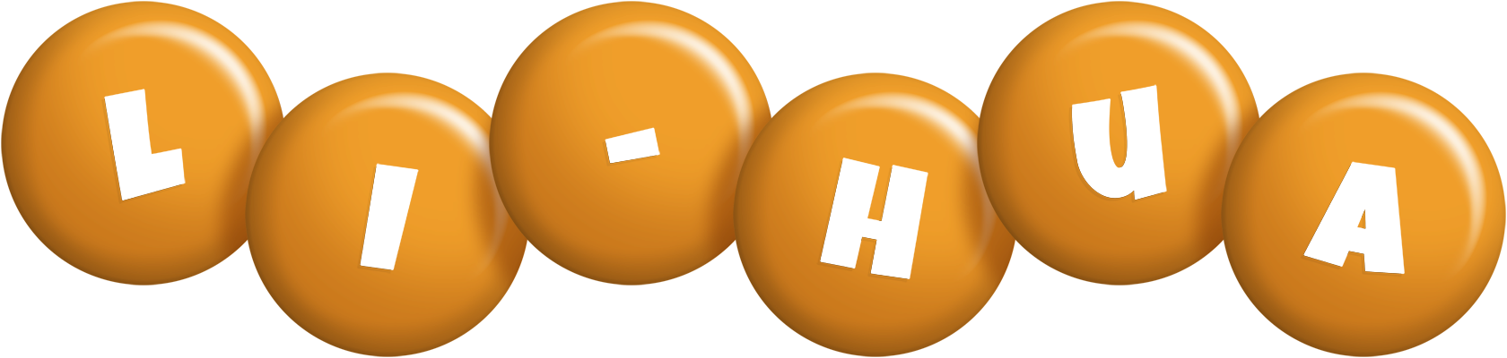 Li-Hua candy-orange logo