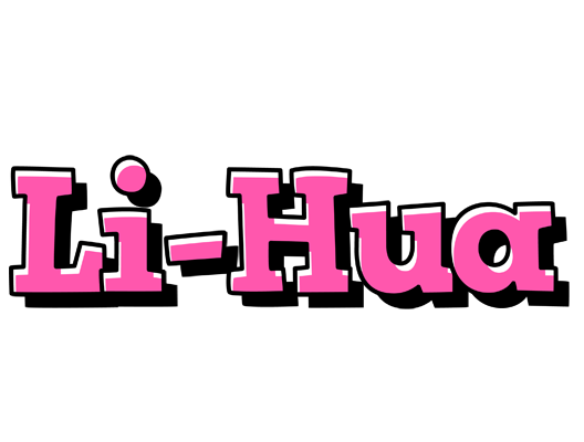 Li-Hua girlish logo