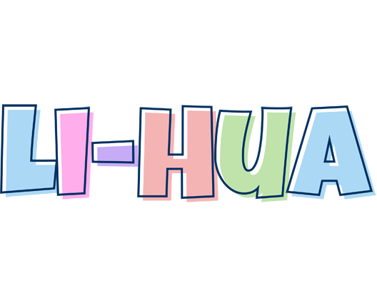 Li-Hua pastel logo