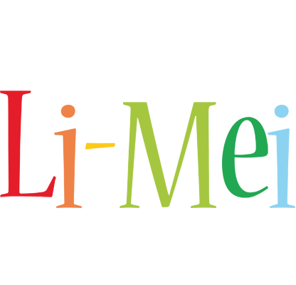 Li-Mei birthday logo