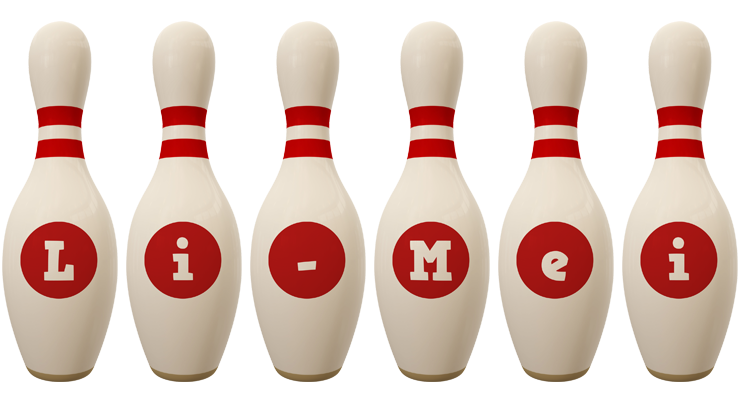 Li-Mei bowling-pin logo
