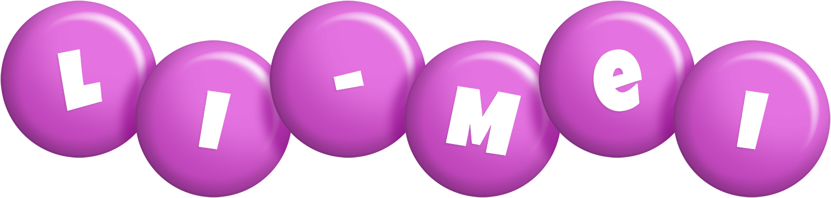 Li-Mei candy-purple logo