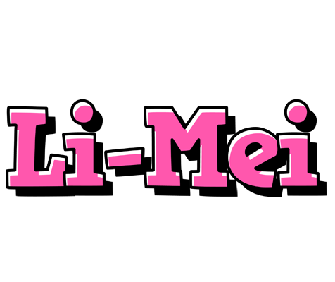 Li-Mei girlish logo