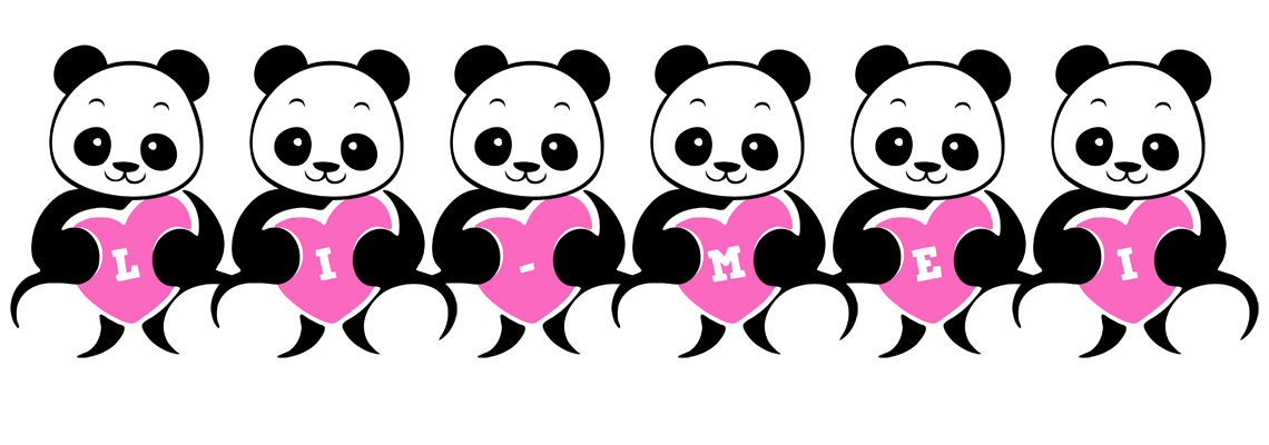 Li-Mei love-panda logo